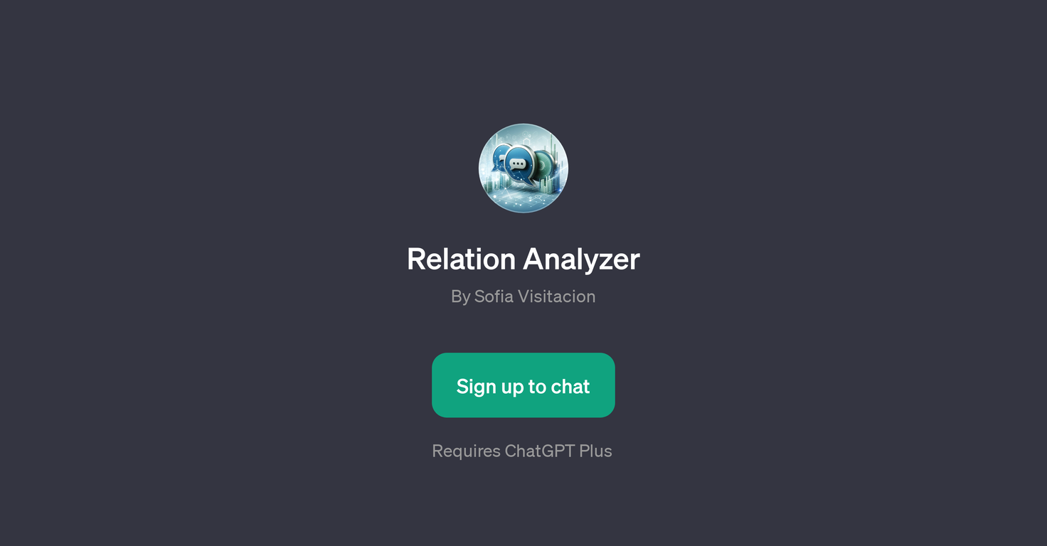 Relation Analyzer website