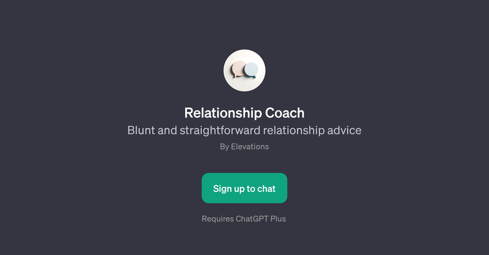 Relationship Coach website