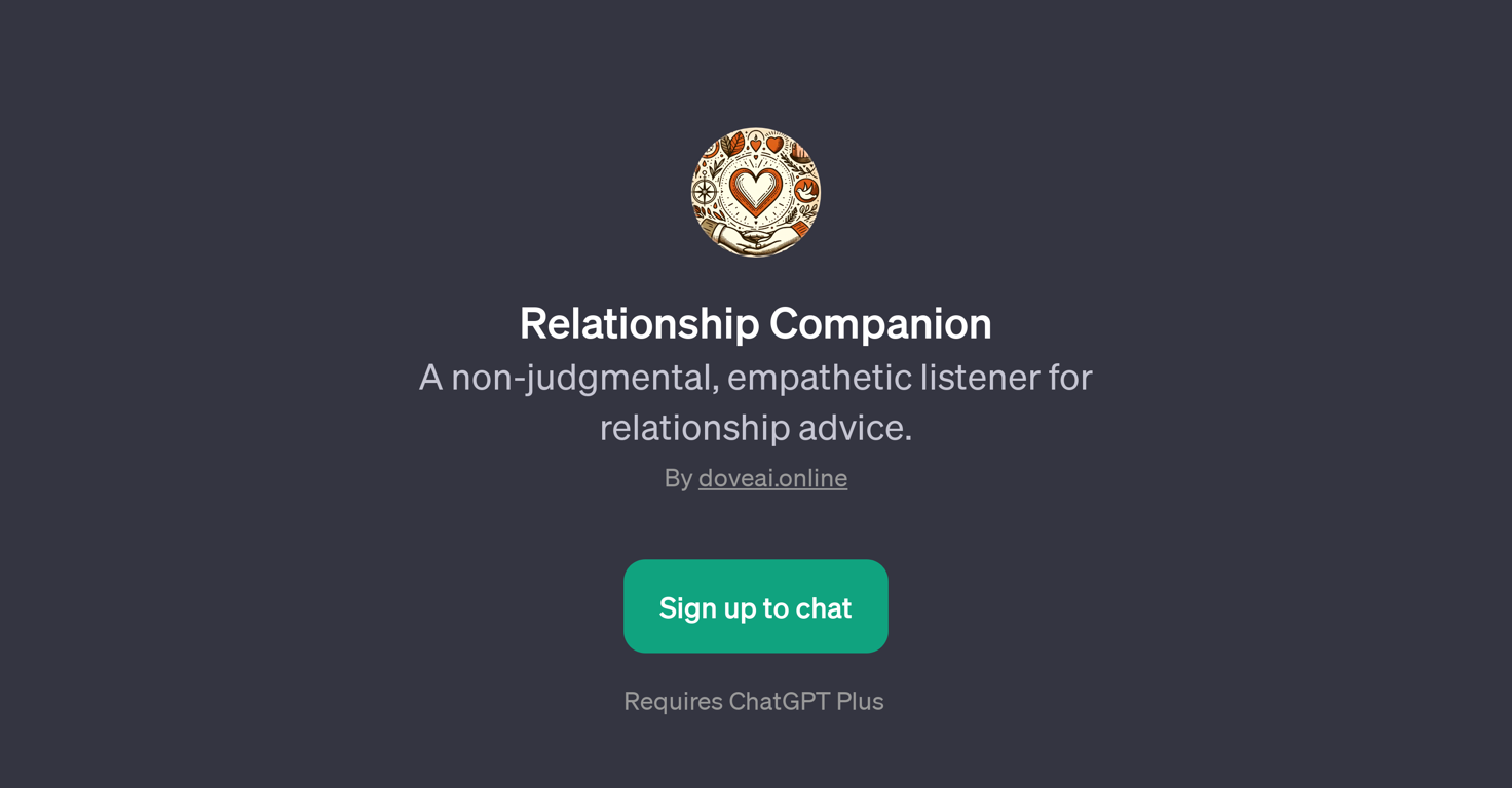 Relationship Companion website