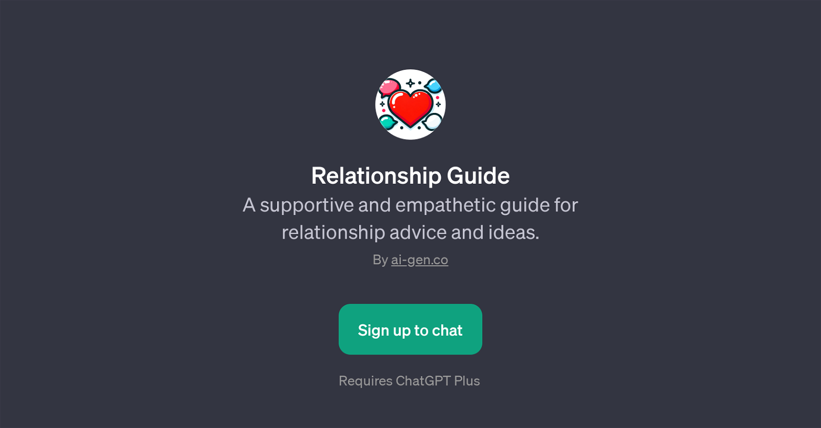 Relationship Guide website