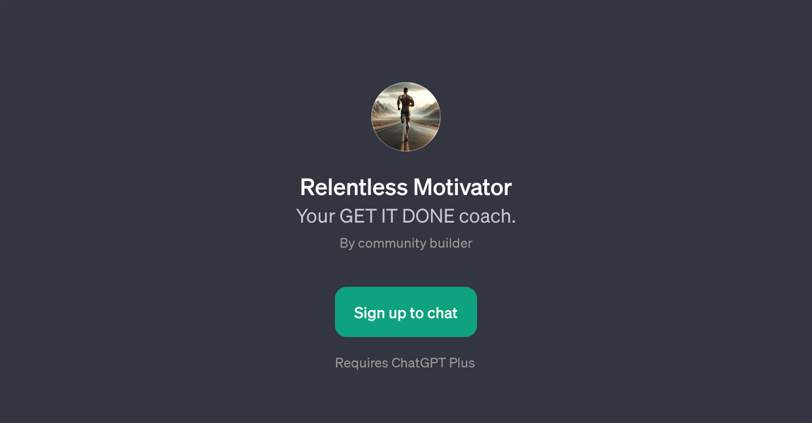 Relentless Motivator website