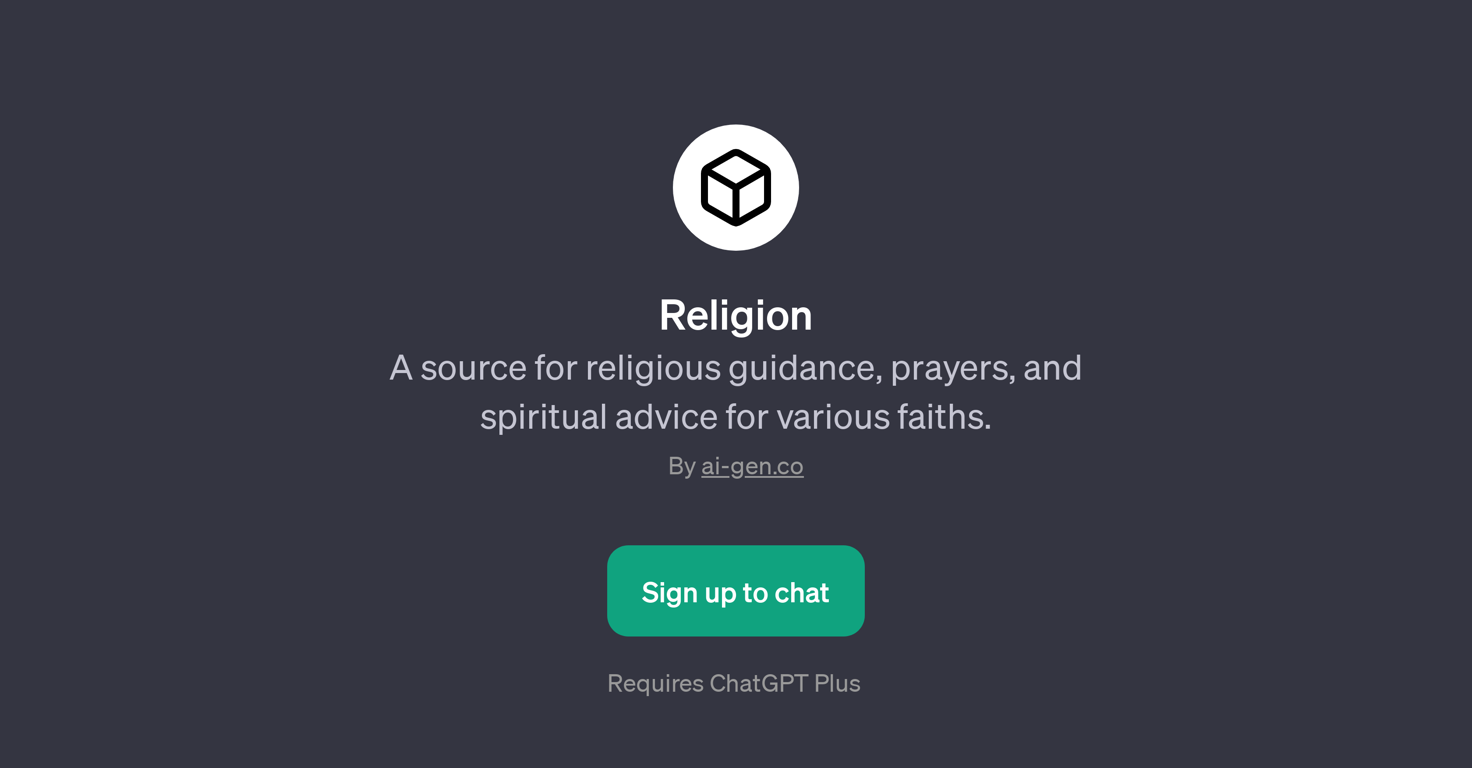 Religion website
