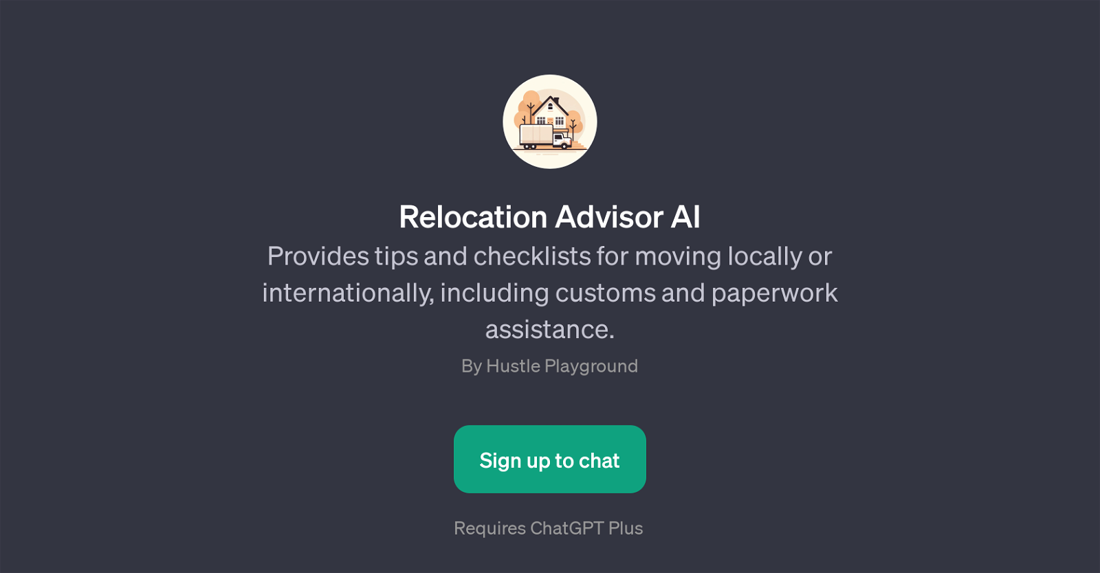 Relocation Advisor AI website