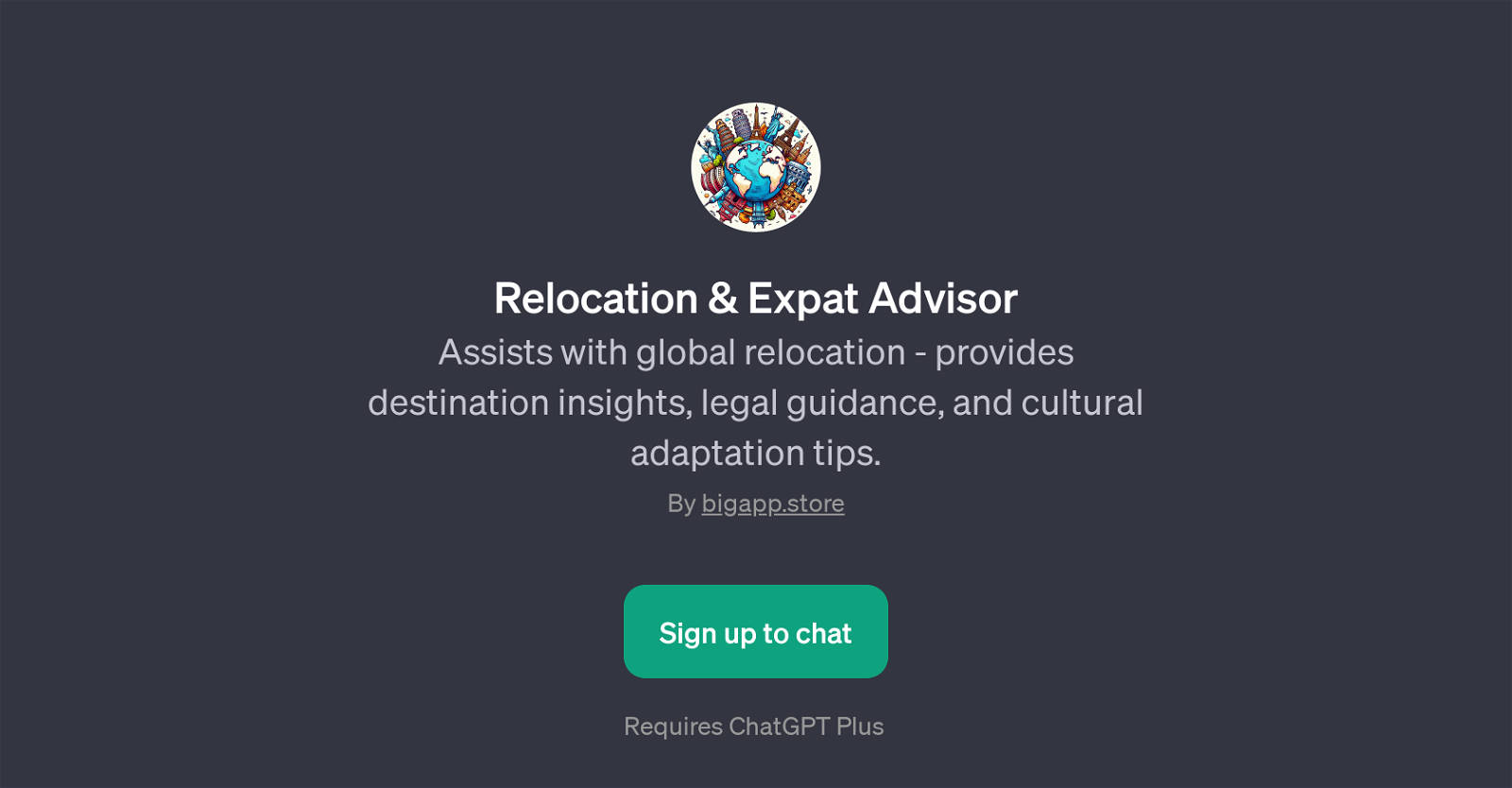 Relocation & Expat Advisor website