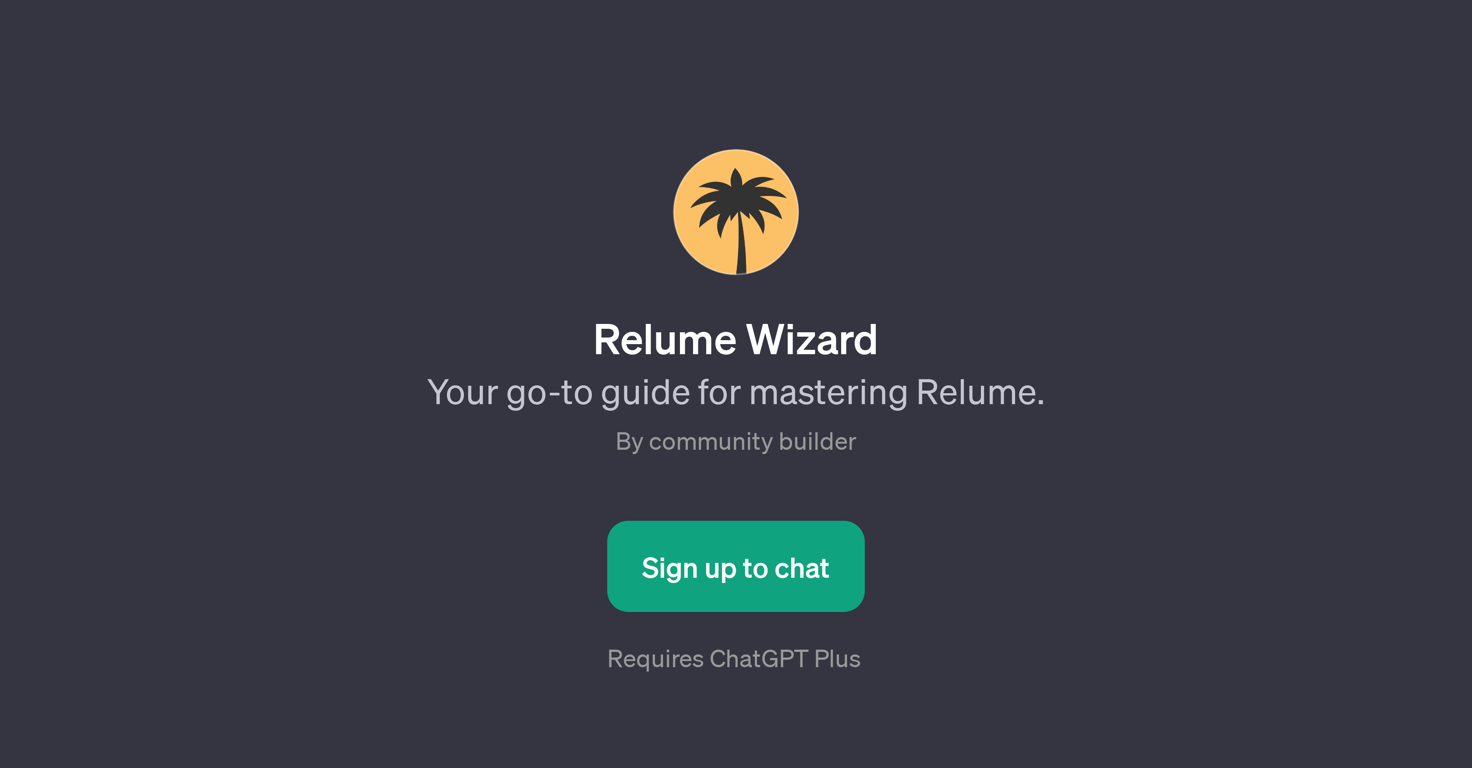 Relume Wizard website