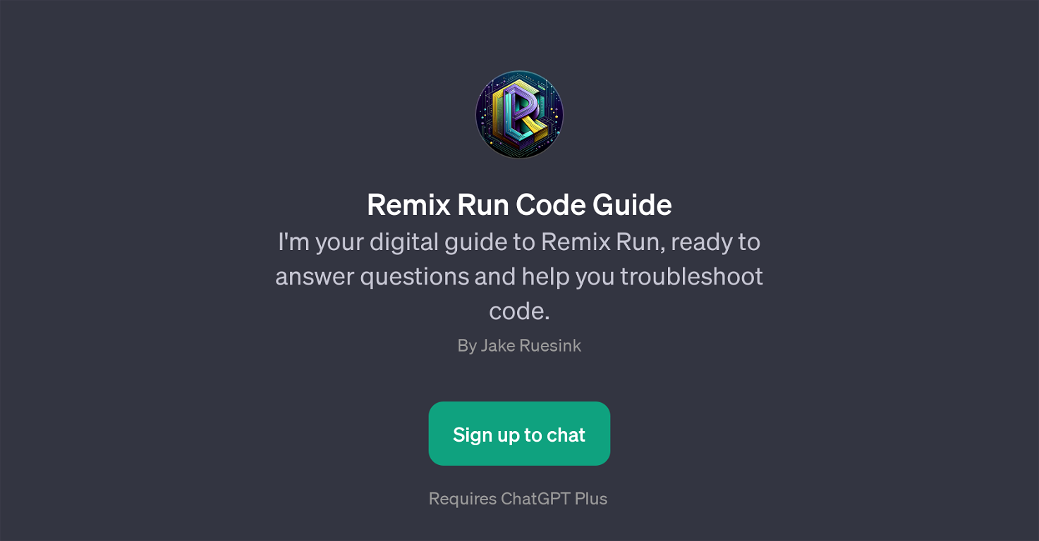 Remix Run Code Guide website