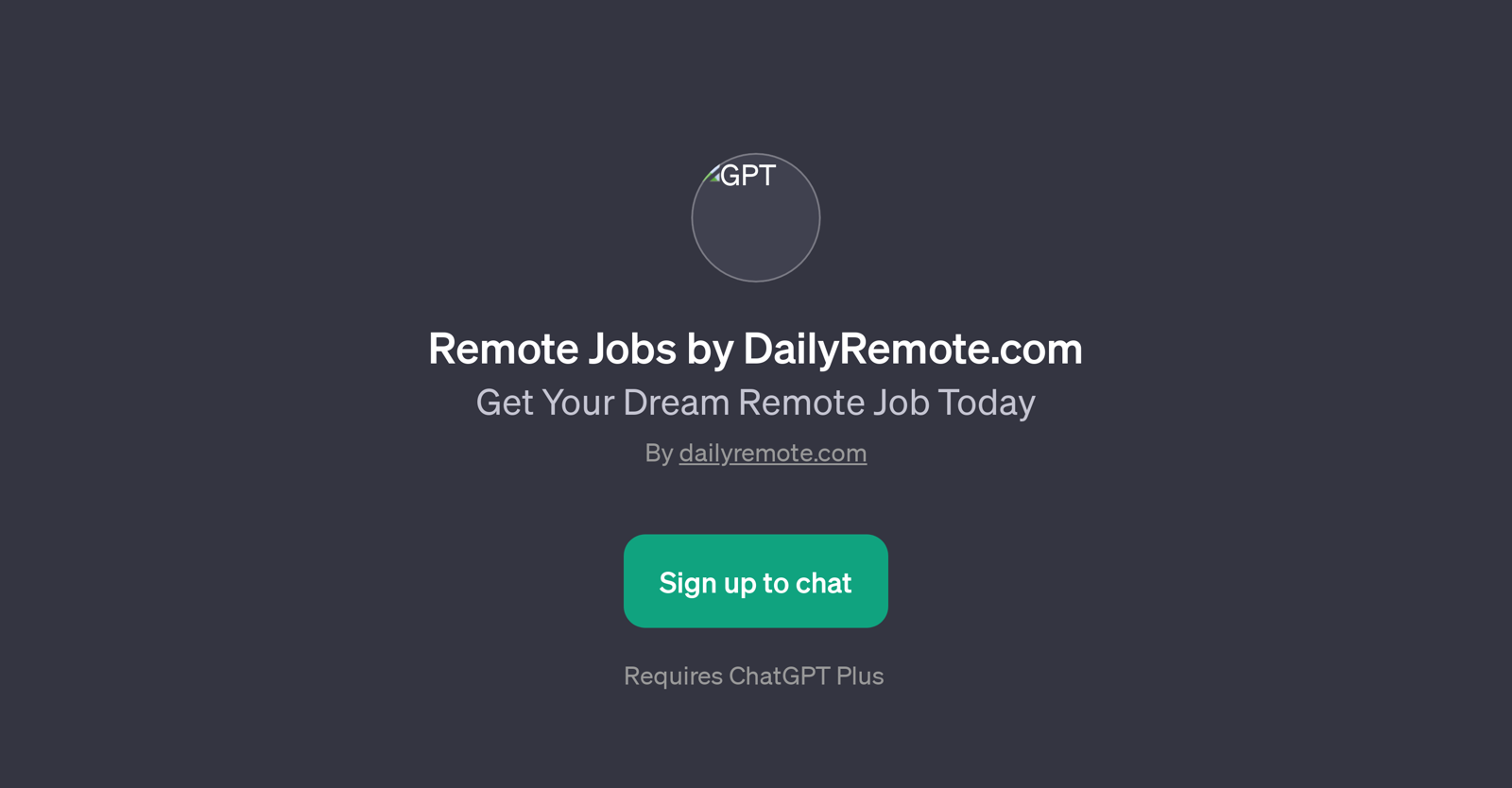 Remote Jobs by DailyRemote.com website