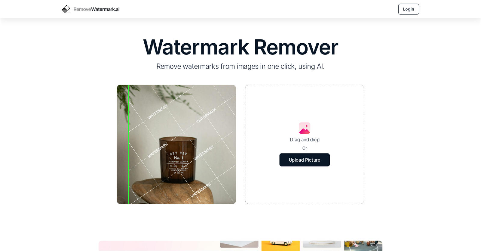 RemoveWatermark website