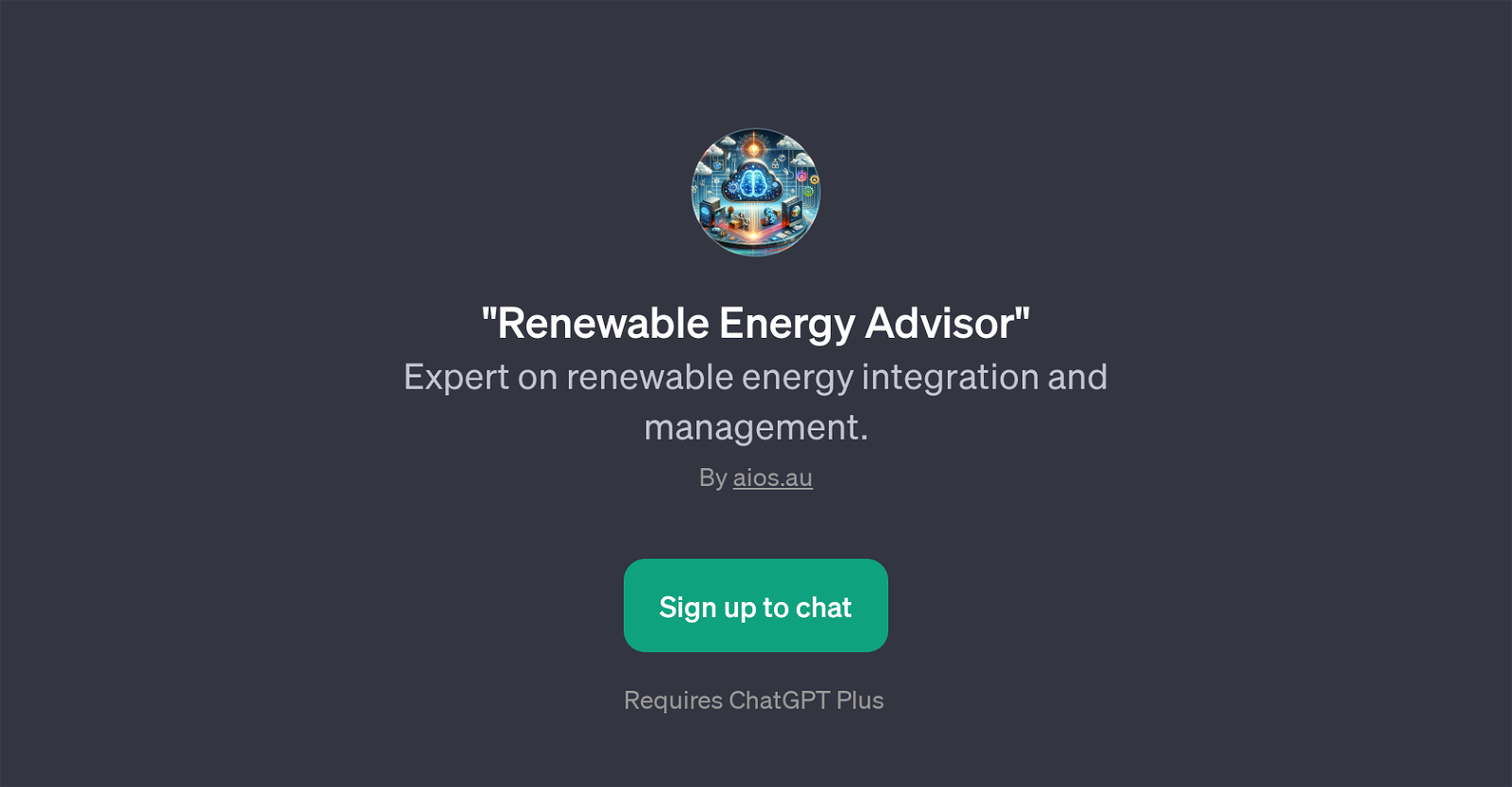 Renewable Energy Advisor website
