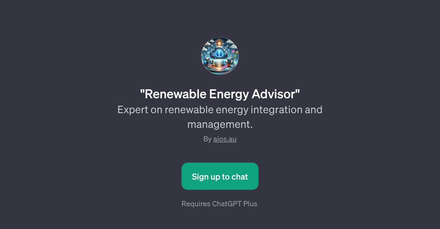 Renewable Energy Advisor website