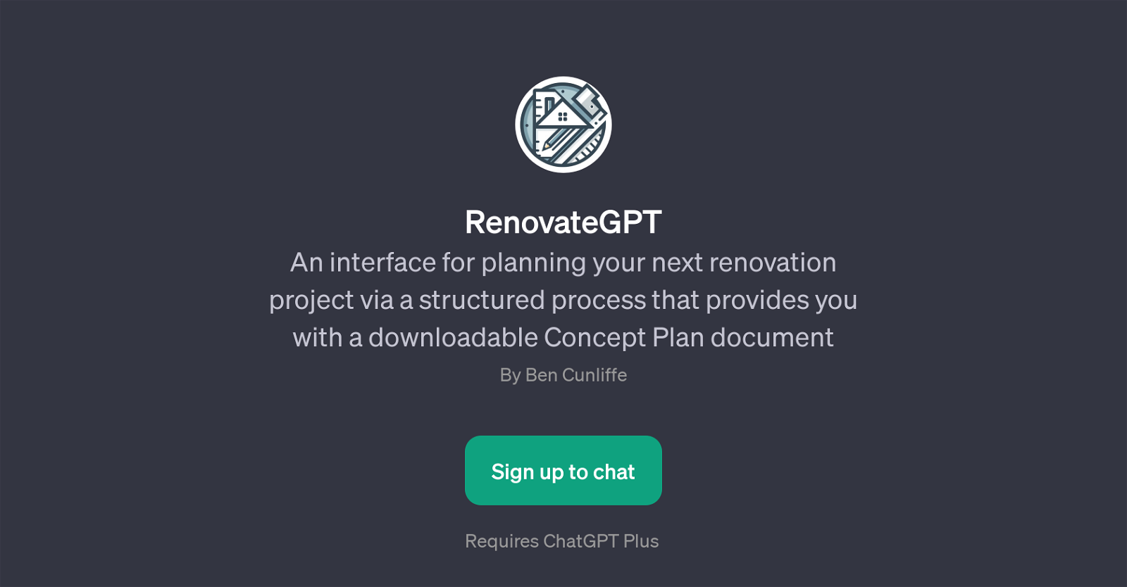 RenovateGPT website