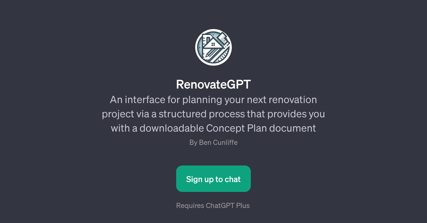 RenovateGPT website