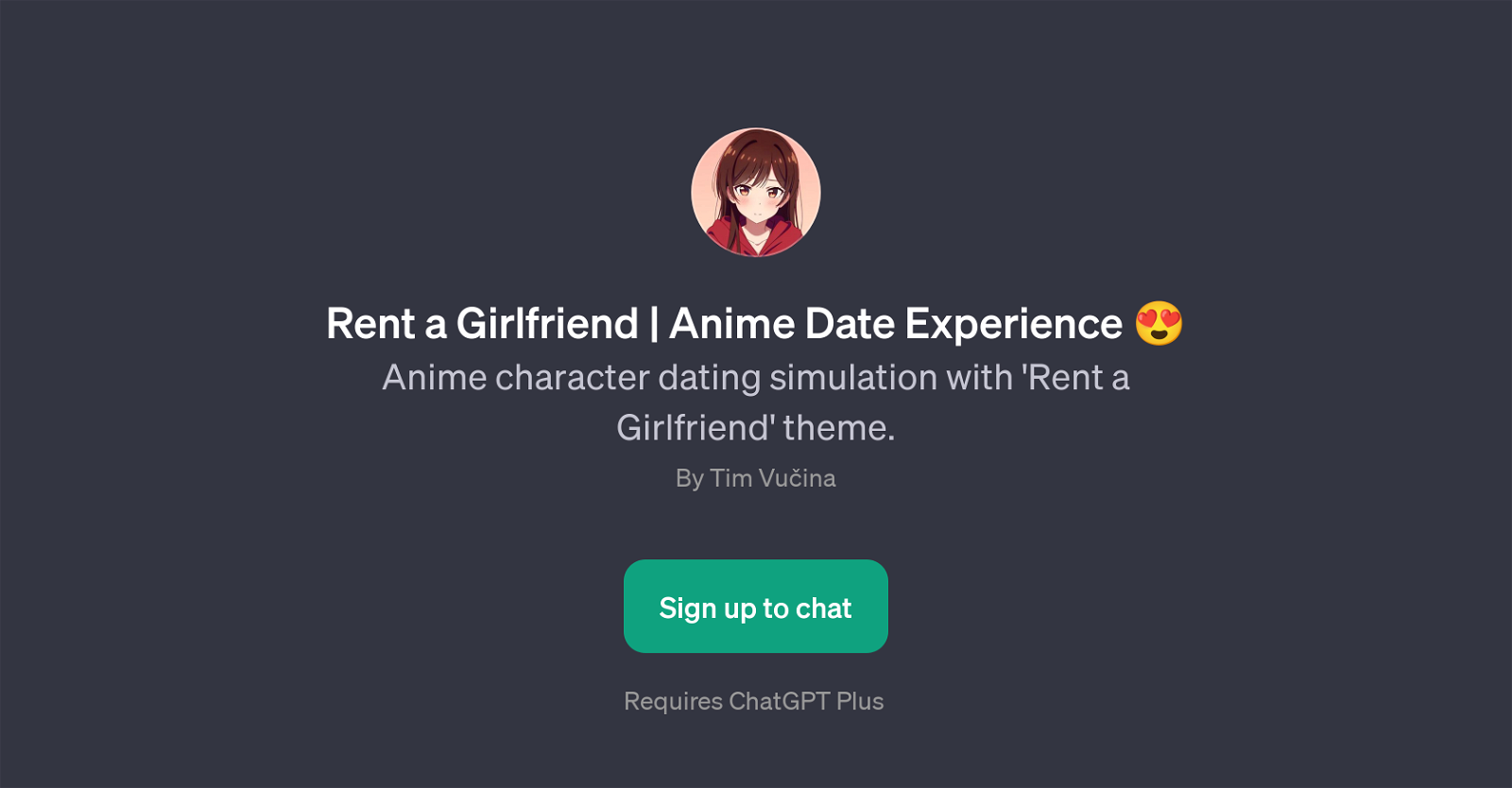Rent a Girlfriend | Anime Date Experience website