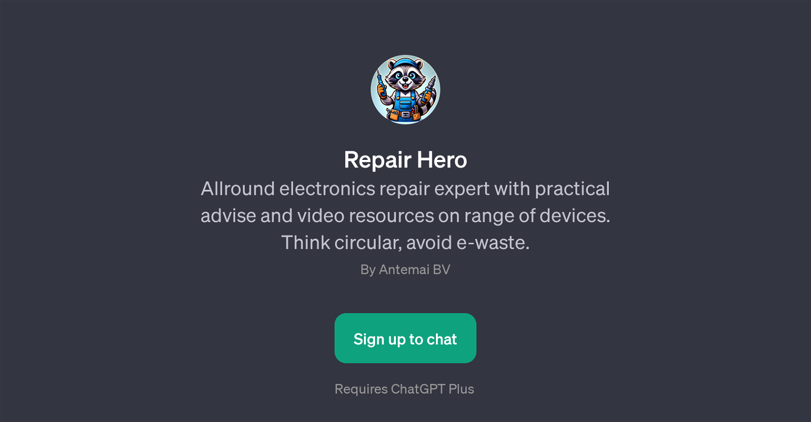 Repair Hero website