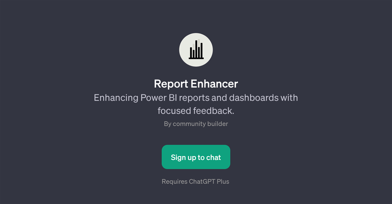 Report Enhancer website