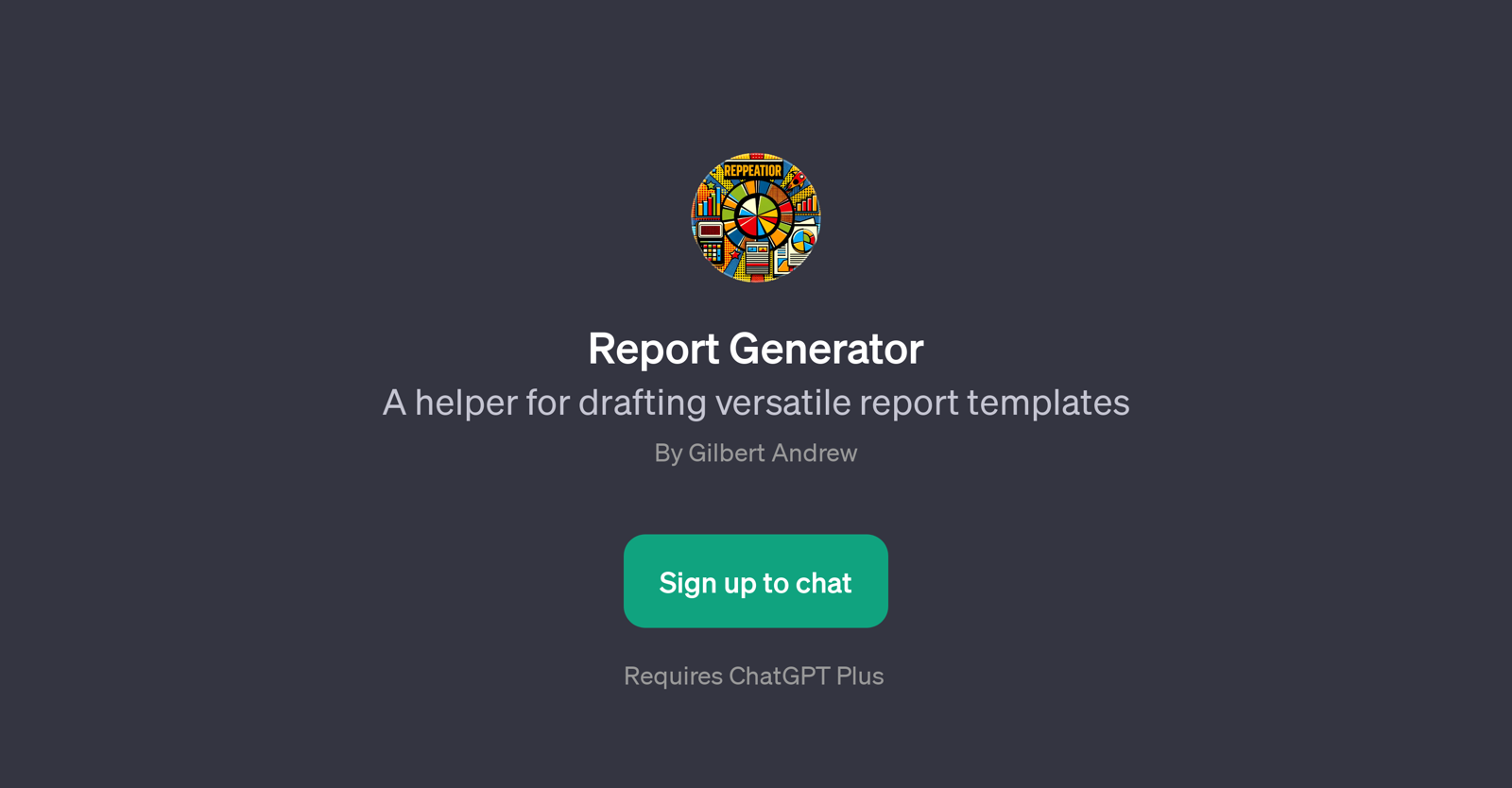 Report Generator website