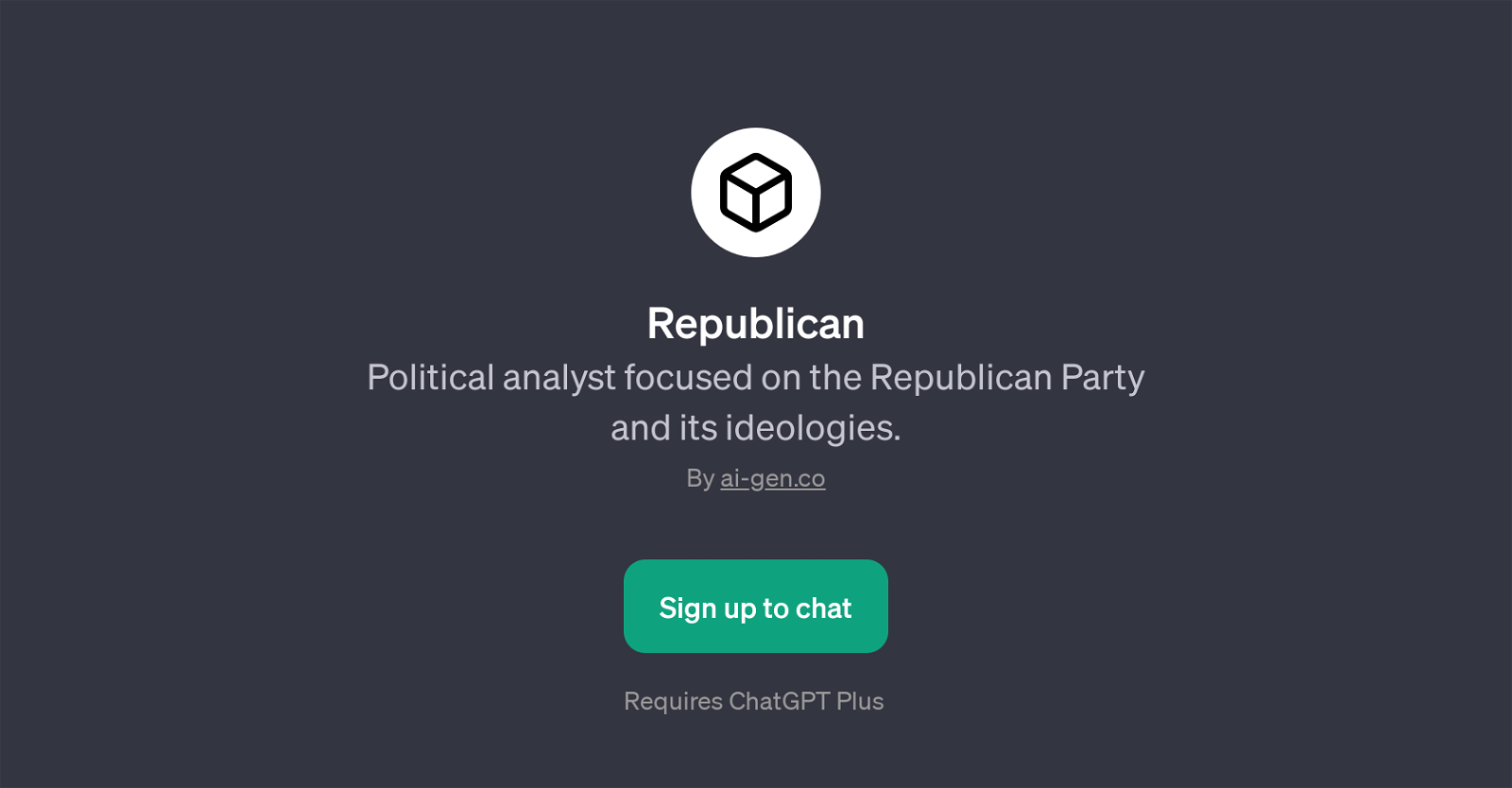 Republican website