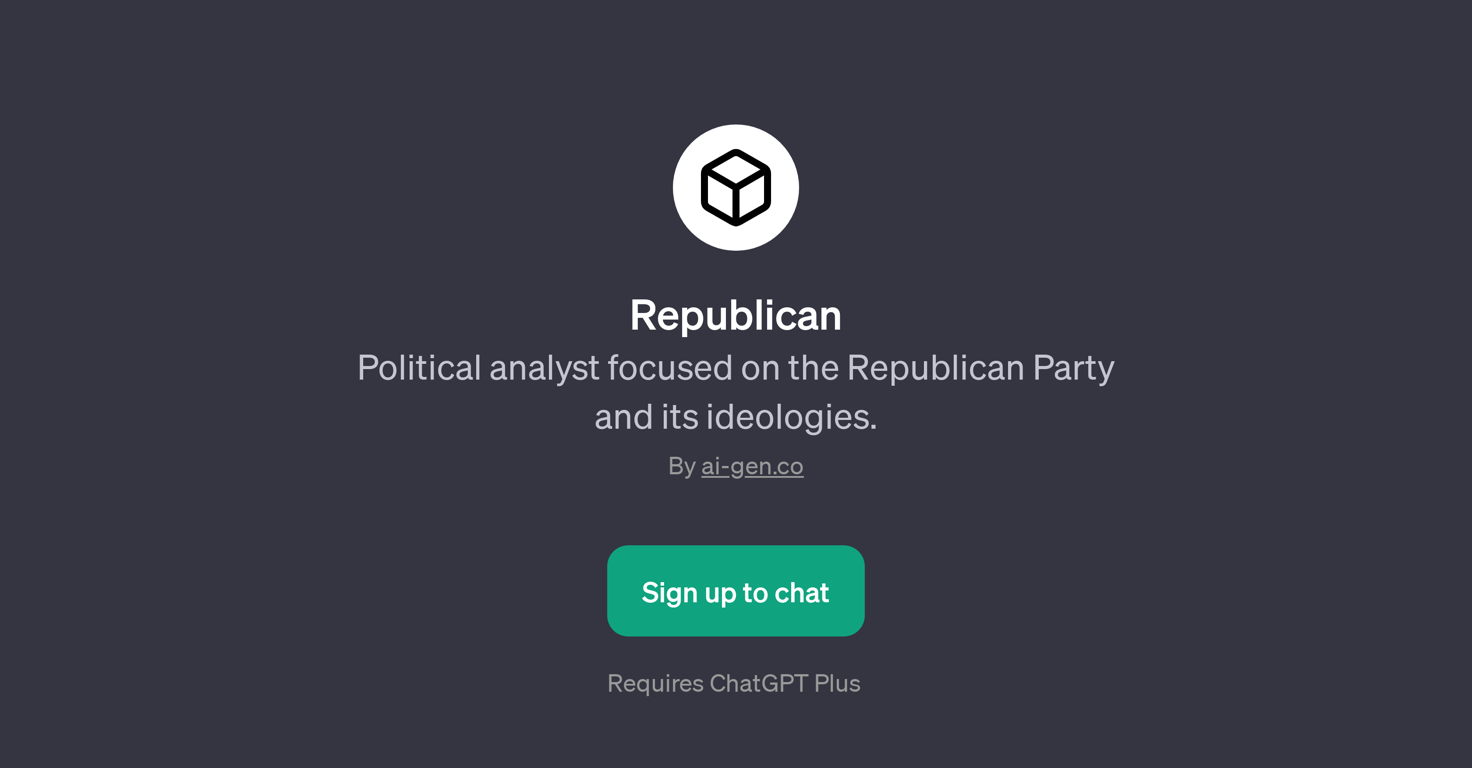 Republican website