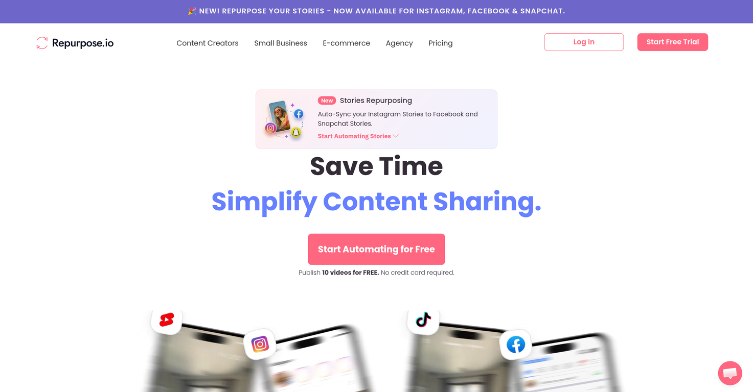 Repurpose.io website