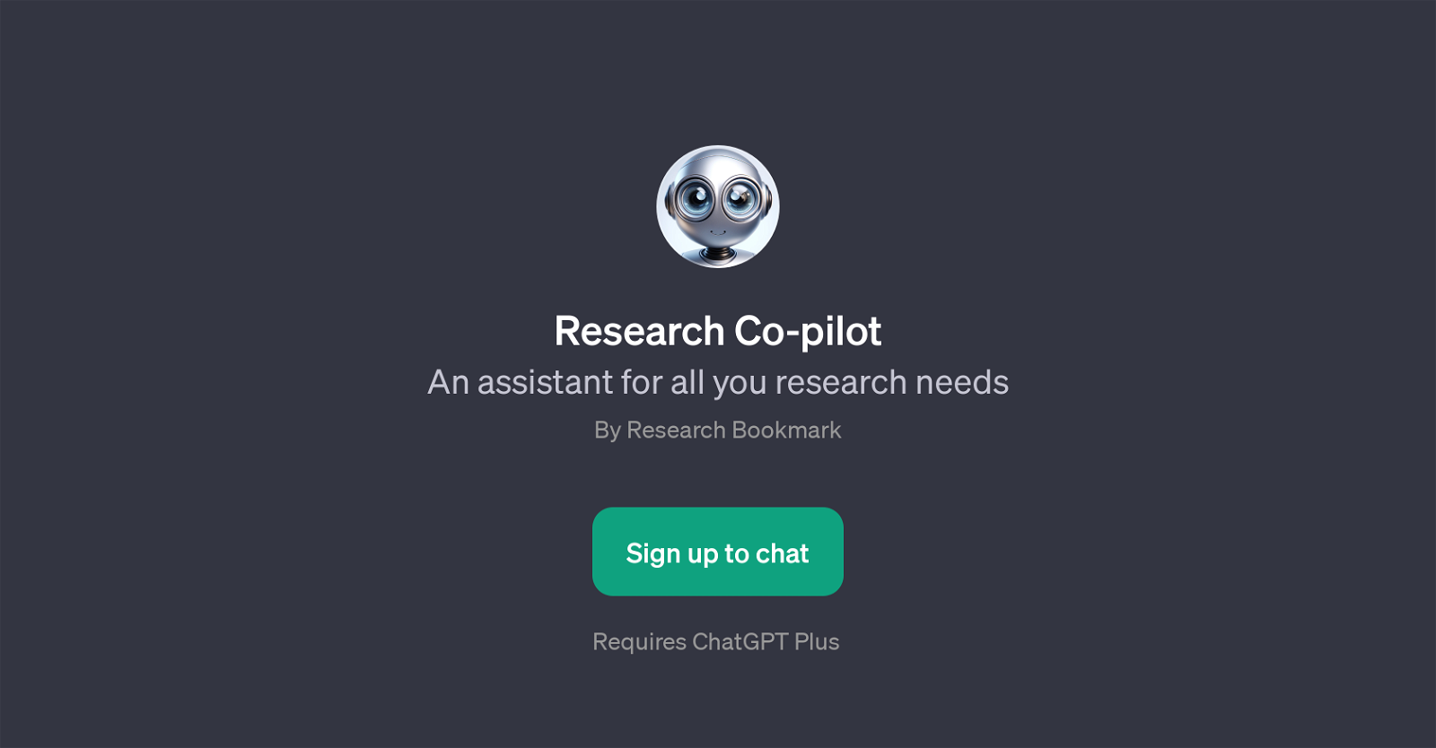 Research Co-pilot website
