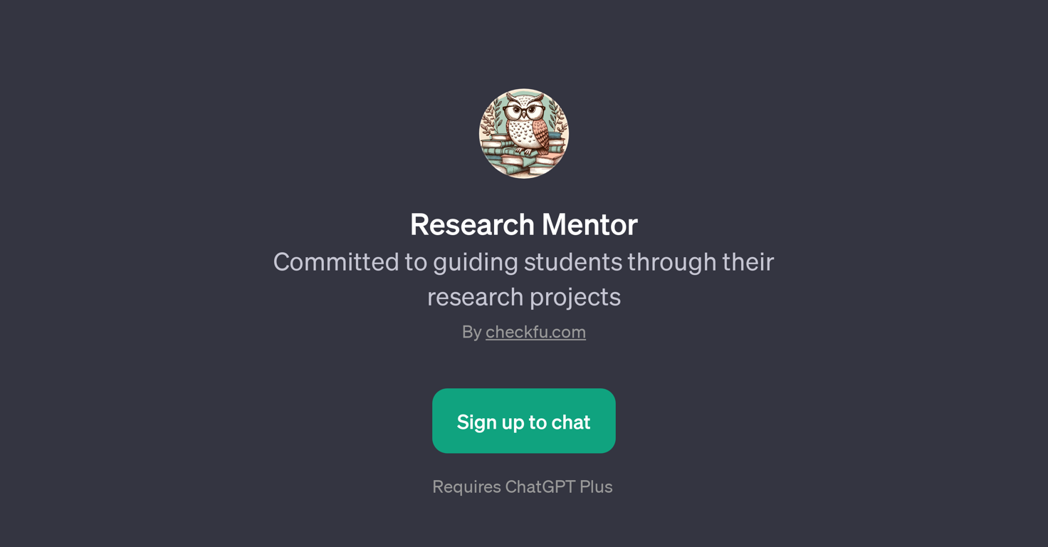 Research Mentor website