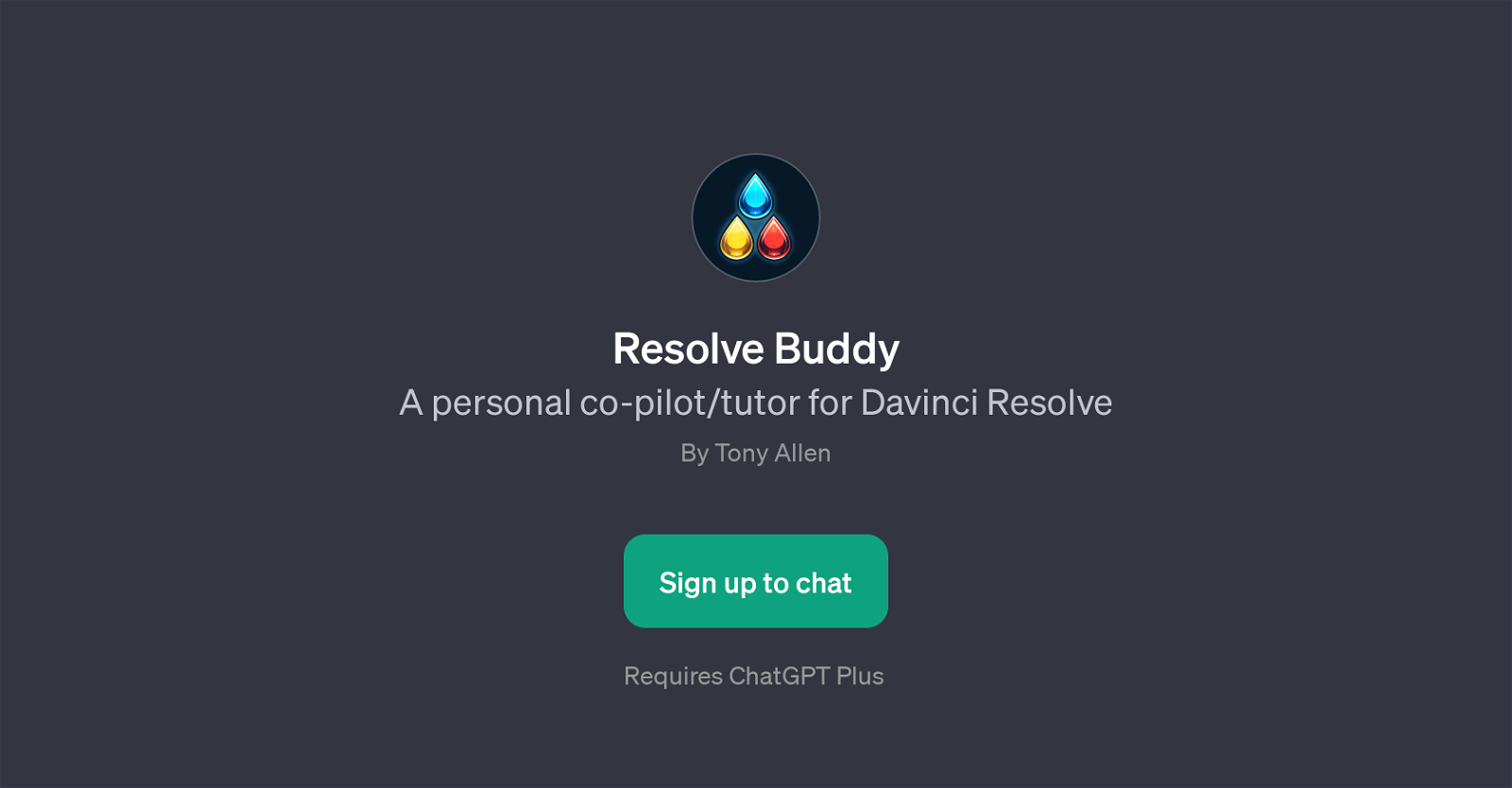 Resolve Buddy website