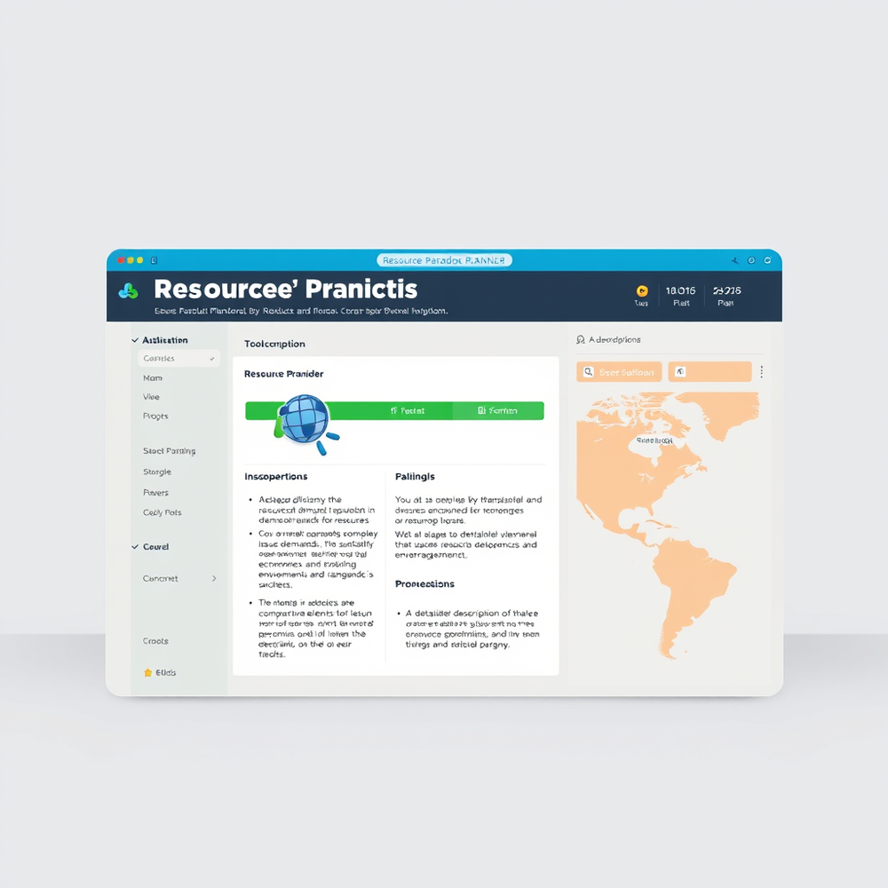 Resource Paradox Planner website