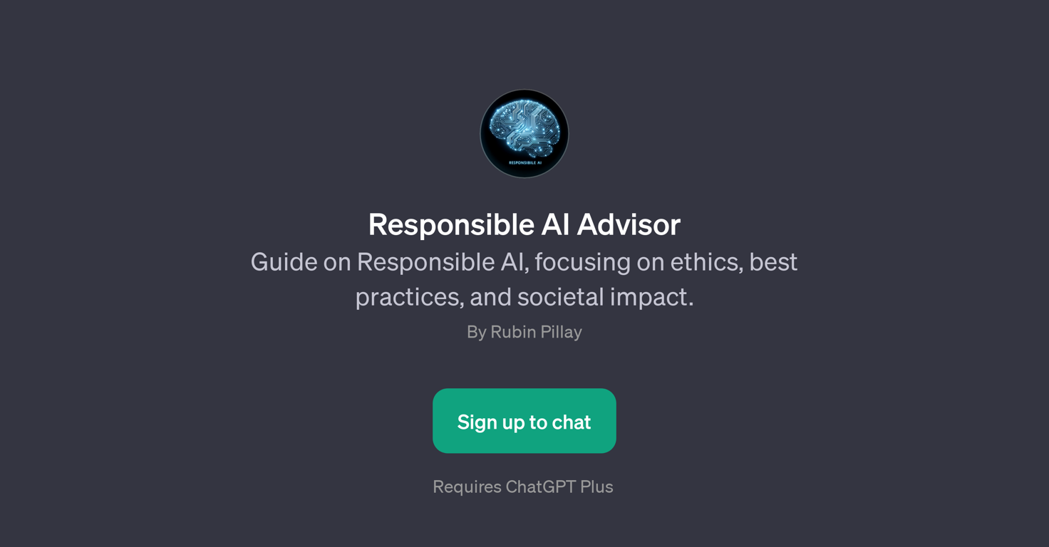 Responsible AI Advisor website