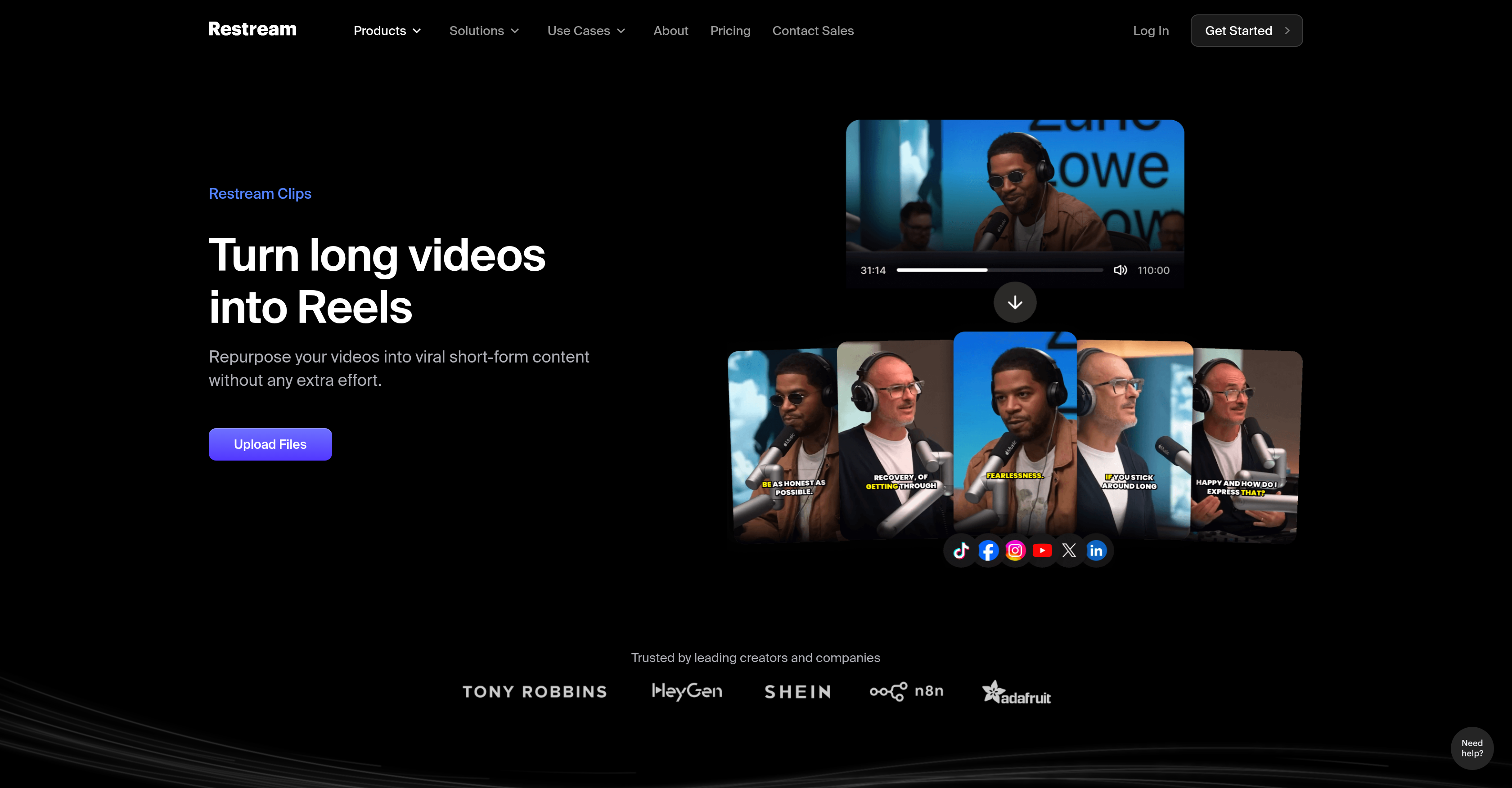 Restream Clips screenshot 1 Restream Clips screenshot 1