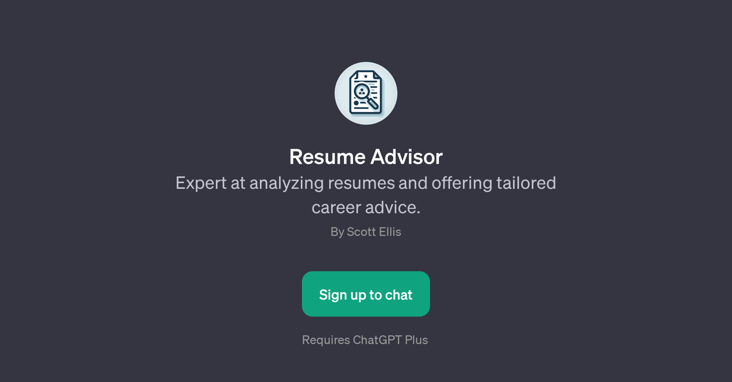Resume Advisor website