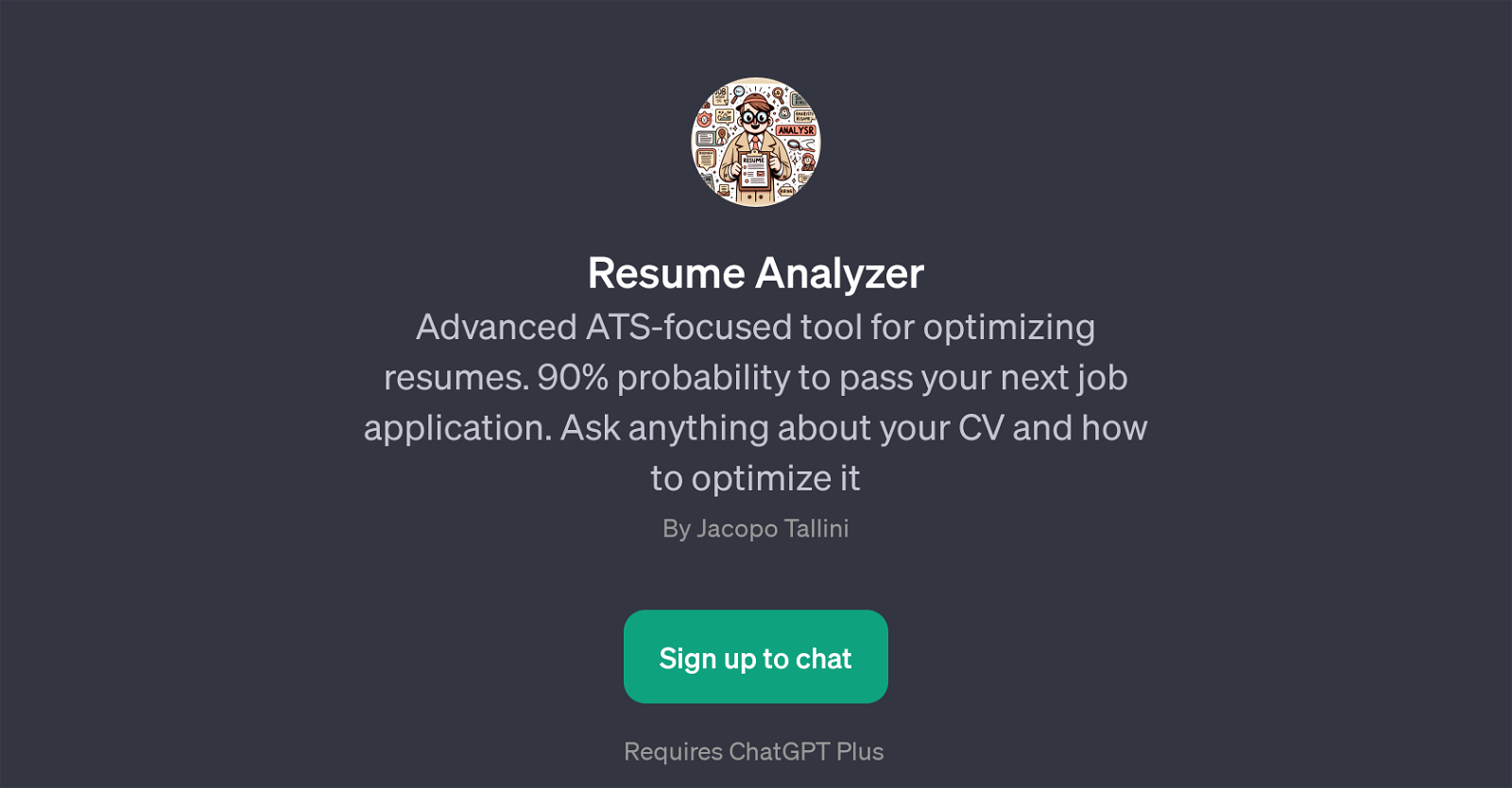 Resume Analyzer website
