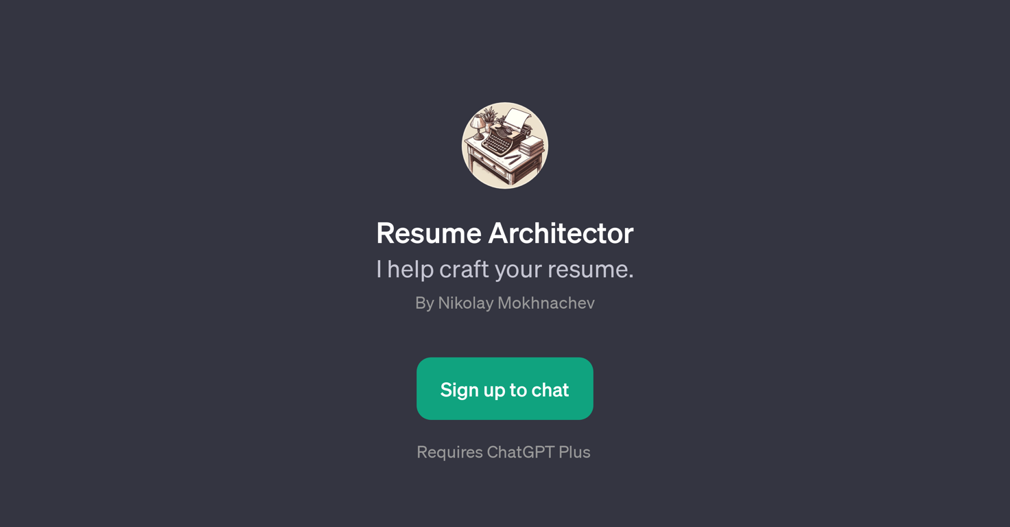 Resume Architector website