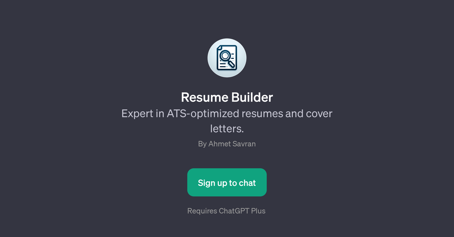 Resume Builder website