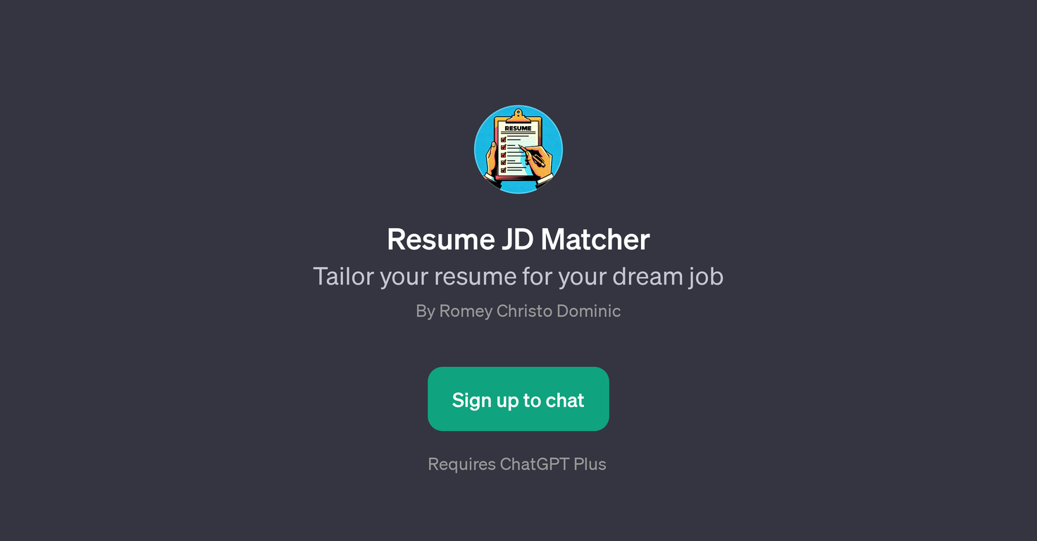 Resume JD Matcher website