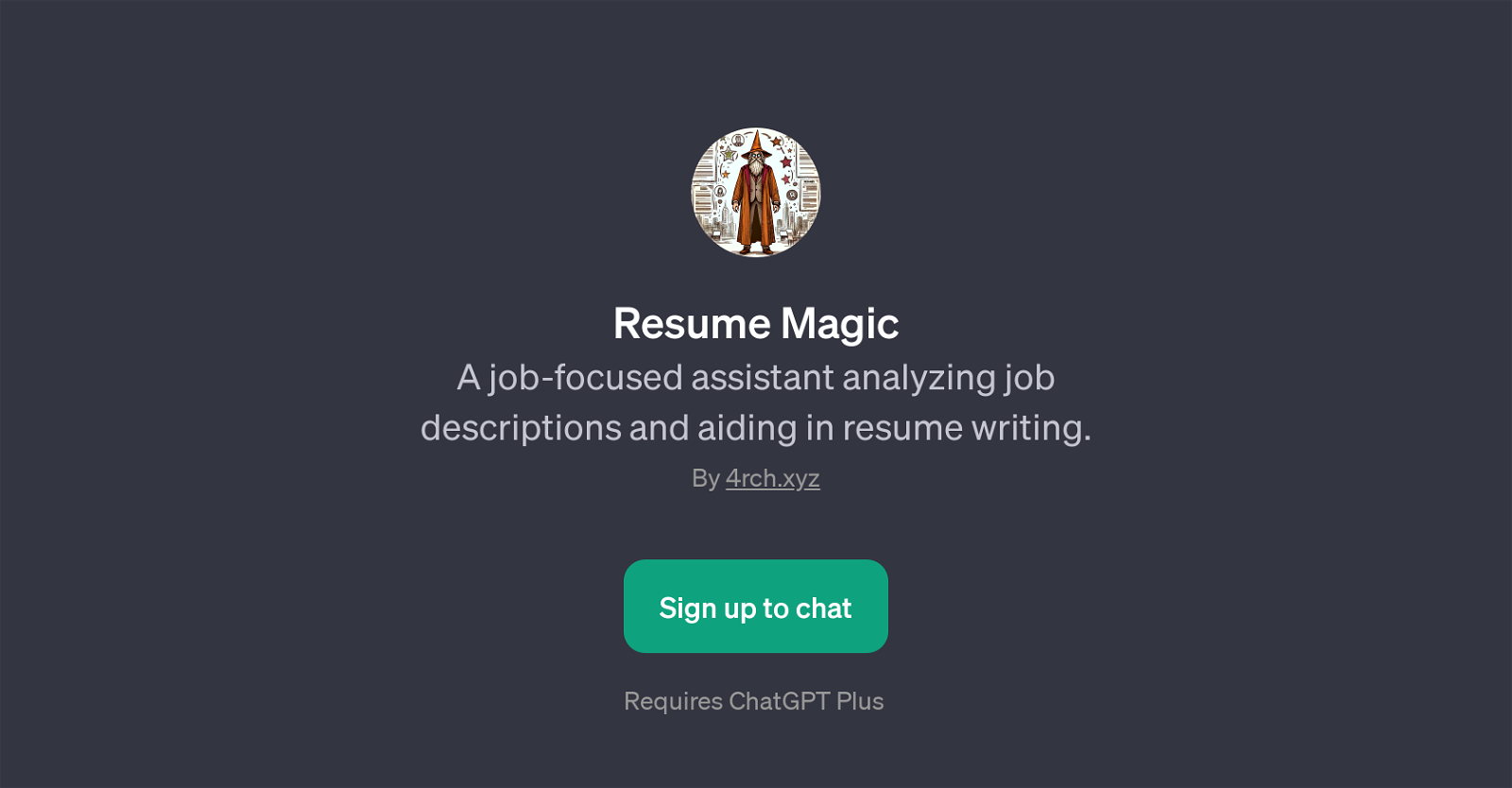 Resume Magic website