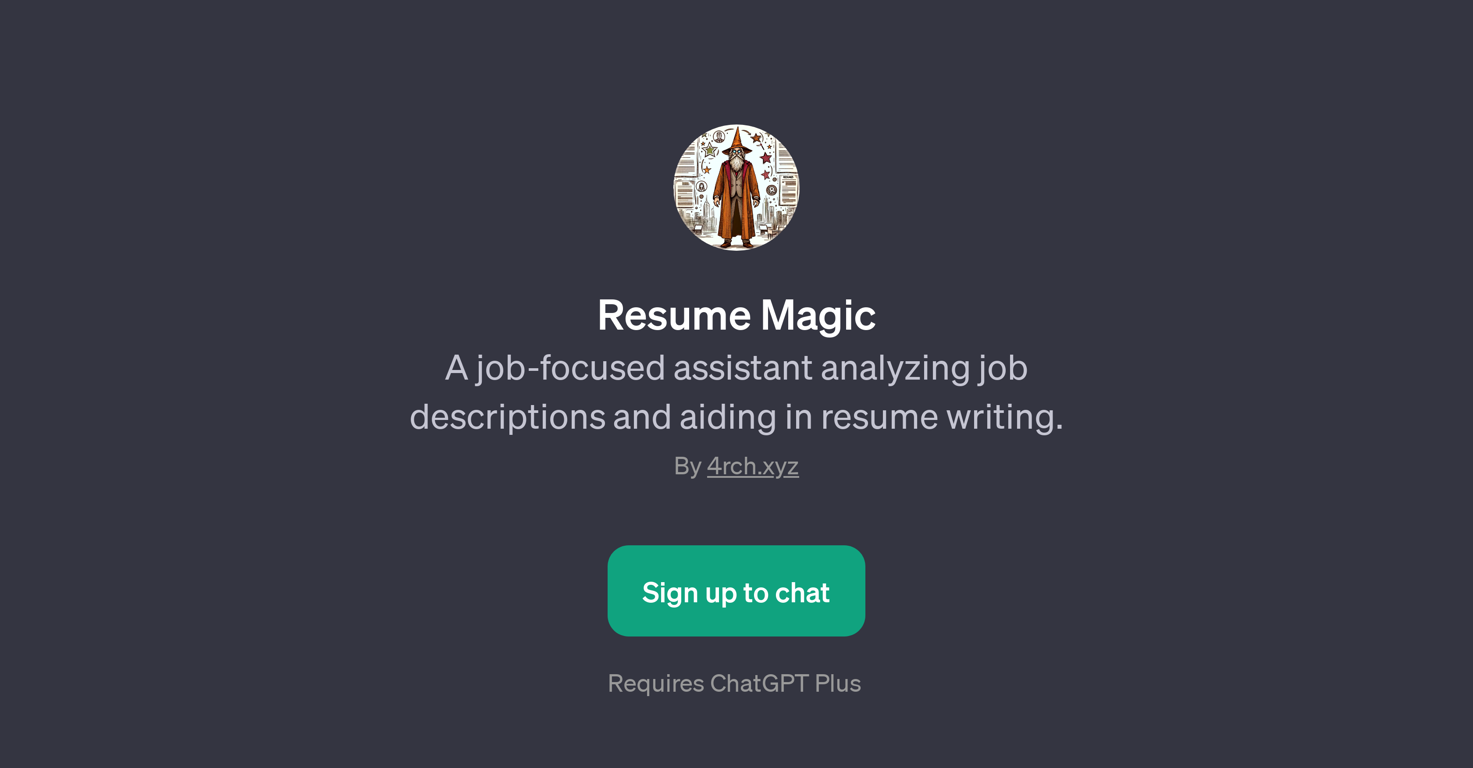 Resume Magic website
