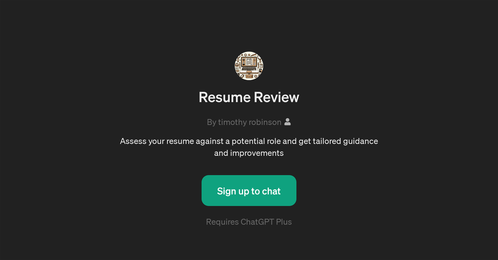Resume Review website