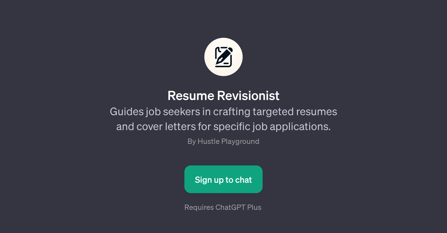 Resume Revisionist website