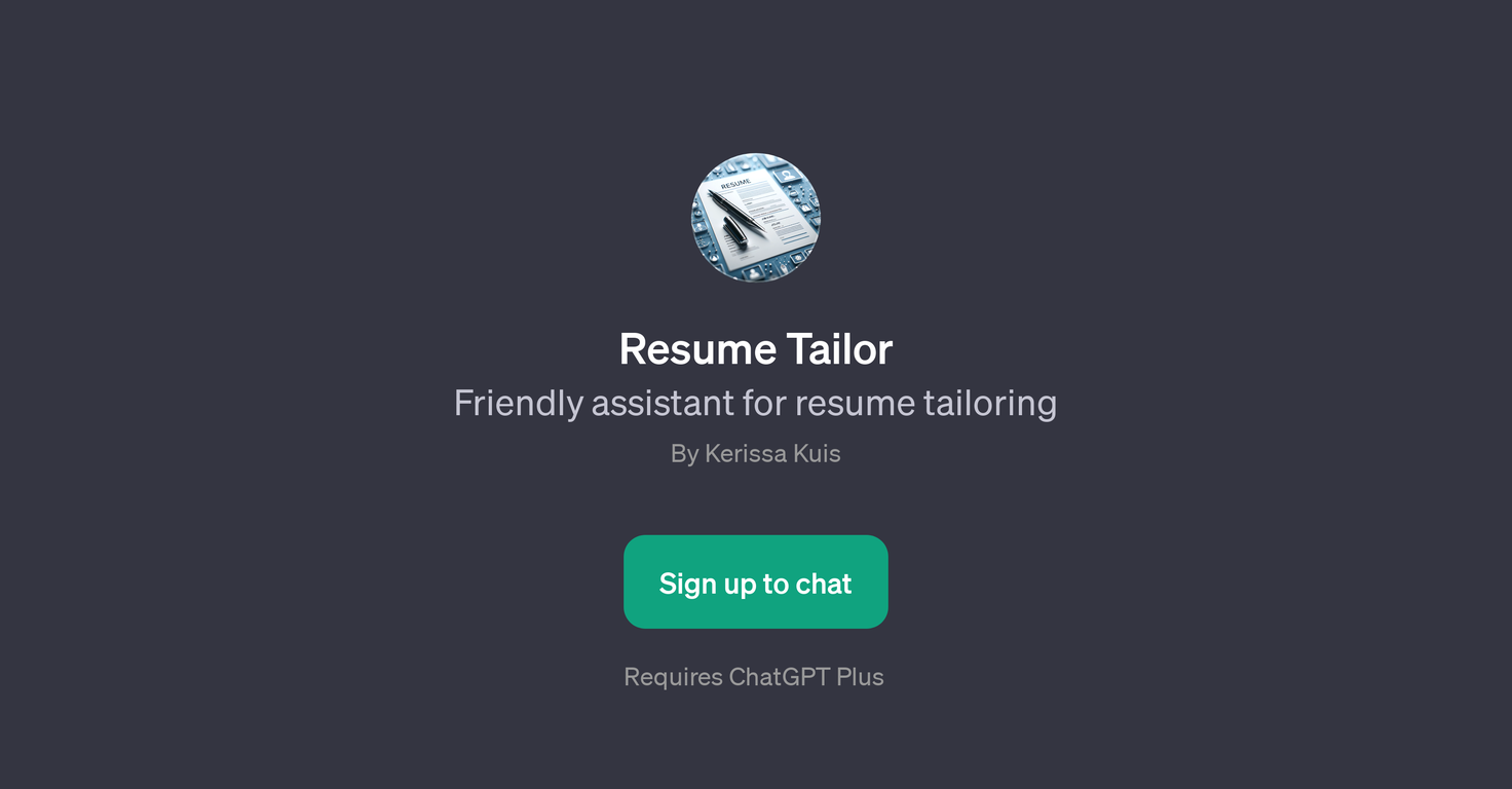 Resume Tailor website