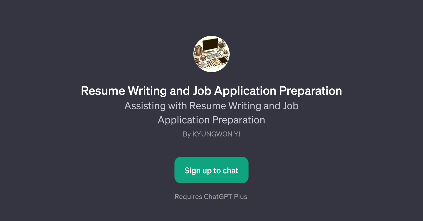 Resume Writing and Job Application Preparation GPT website