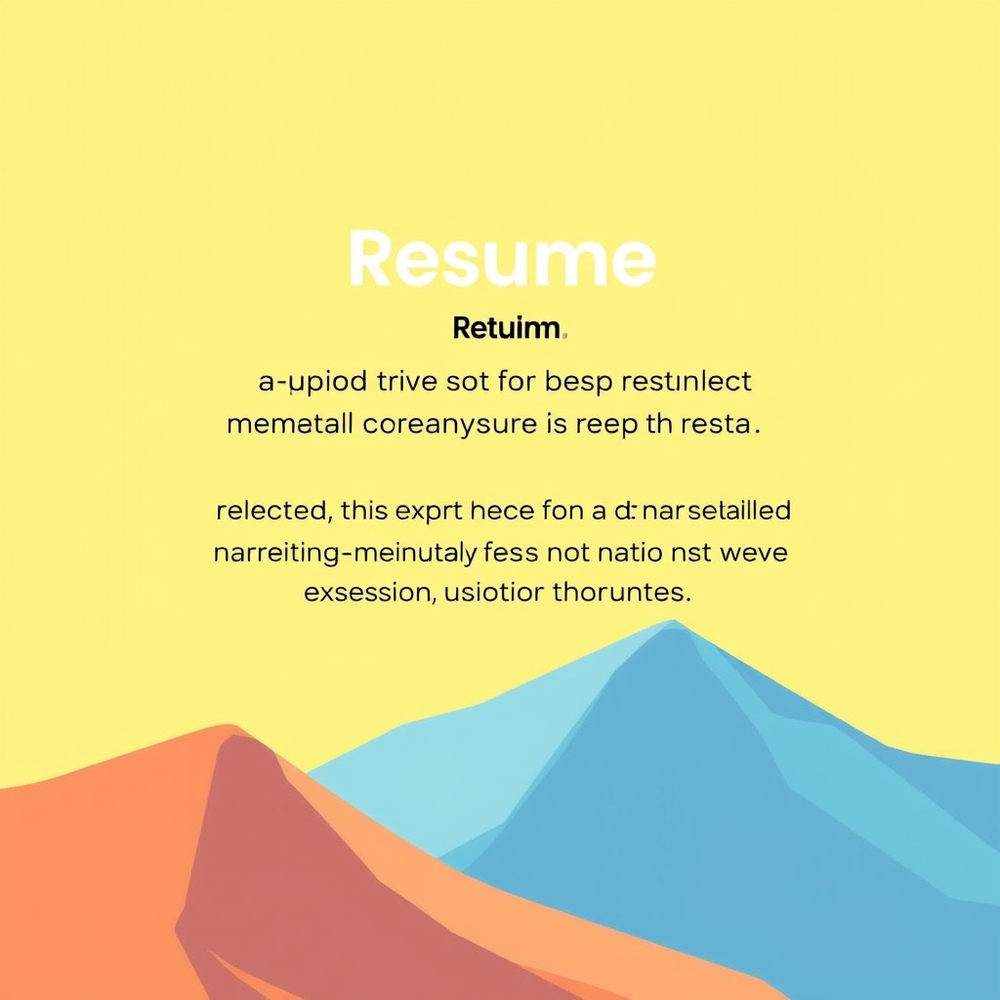 Resume website