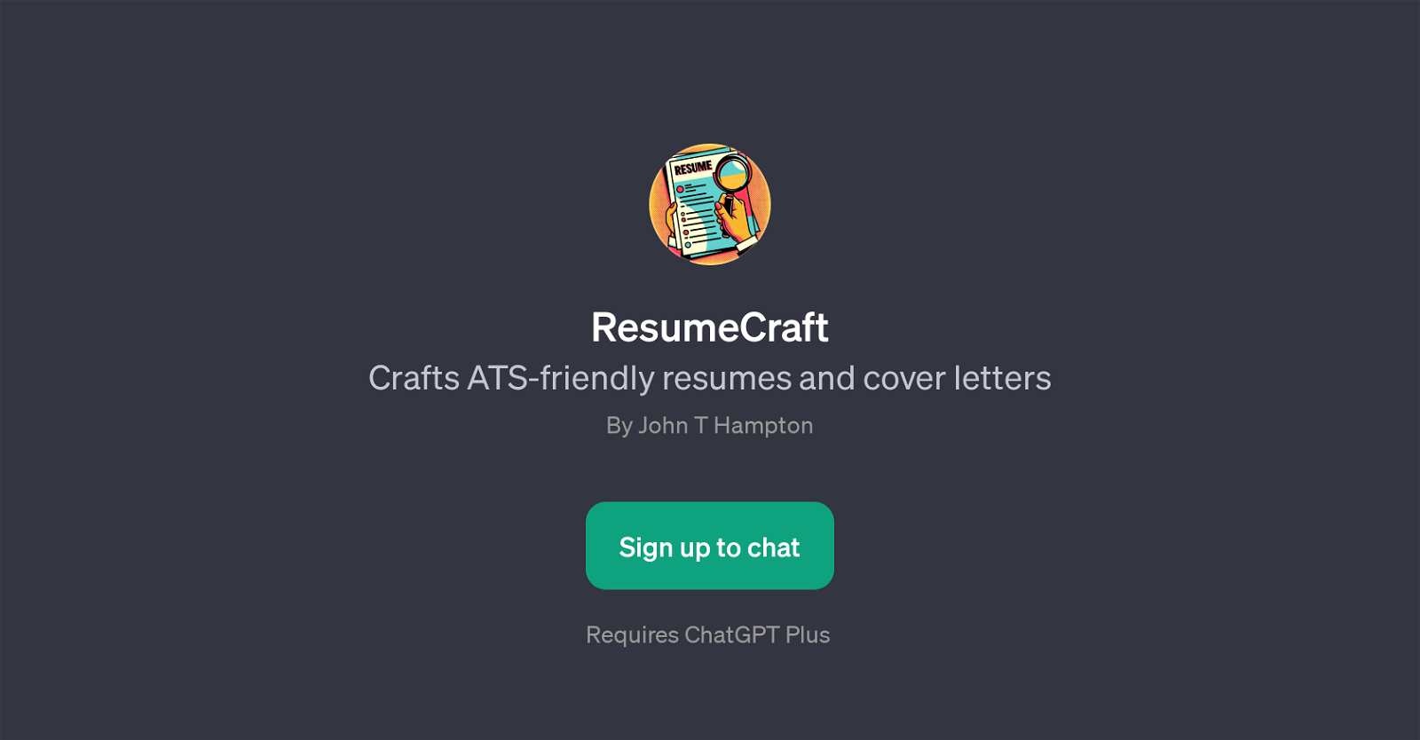ResumeCraft website