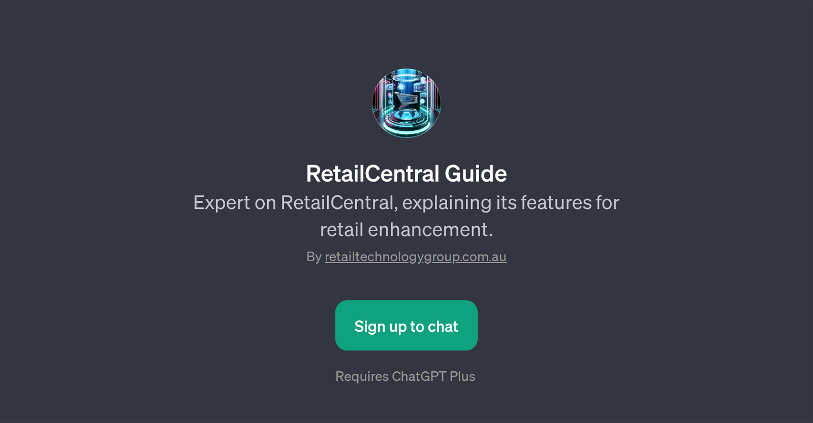 RetailCentral website