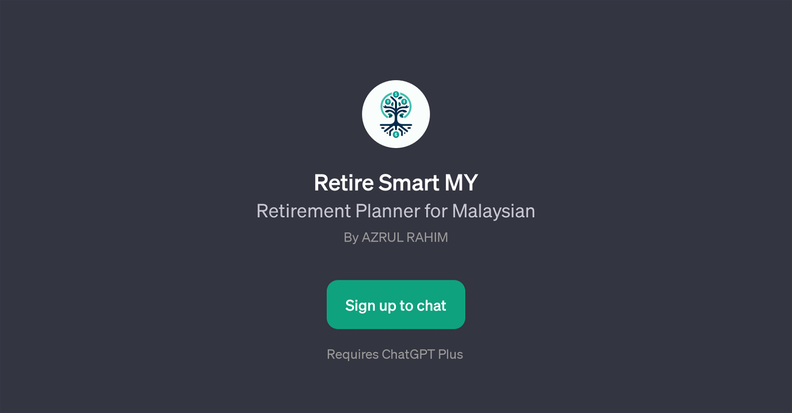 Retire Smart MY website