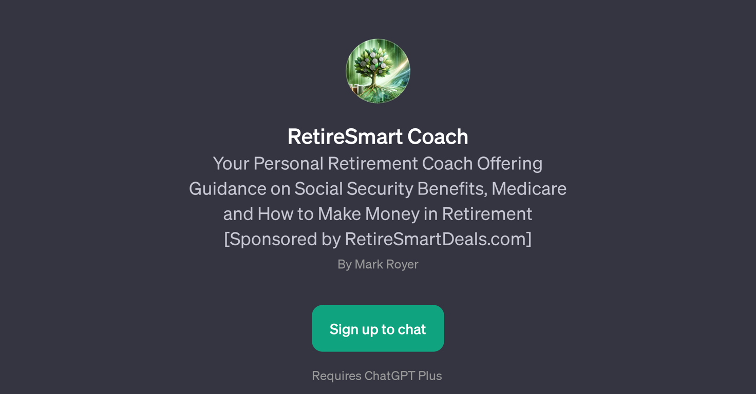 RetireSmart Coach website