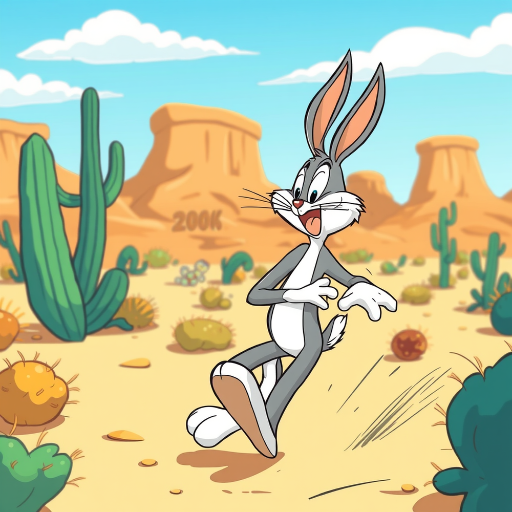 retro cartoon scenes generator in b&w and every color 1930-1965 looneytunes website