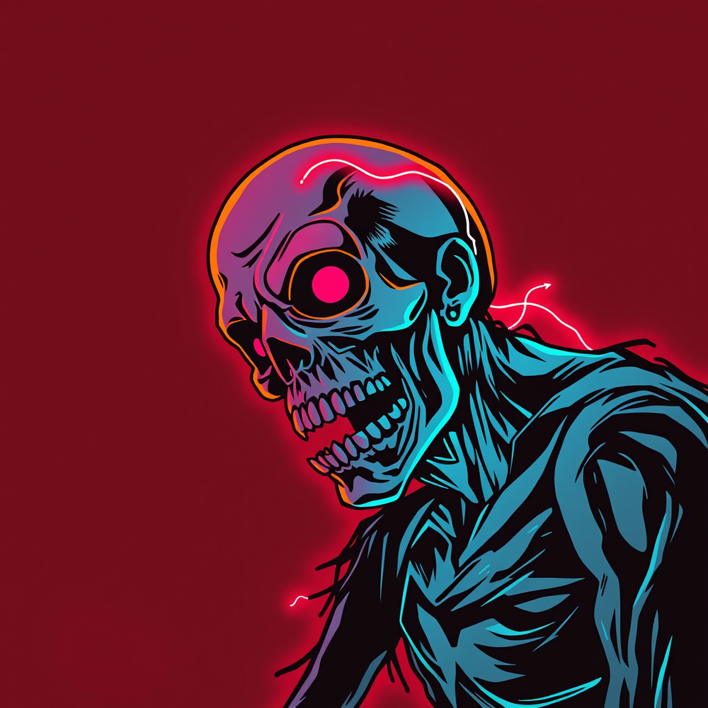 retro color comics of Deth website