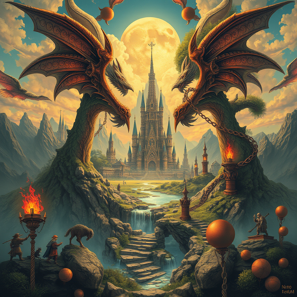 Retro Fantasy Art Generator website