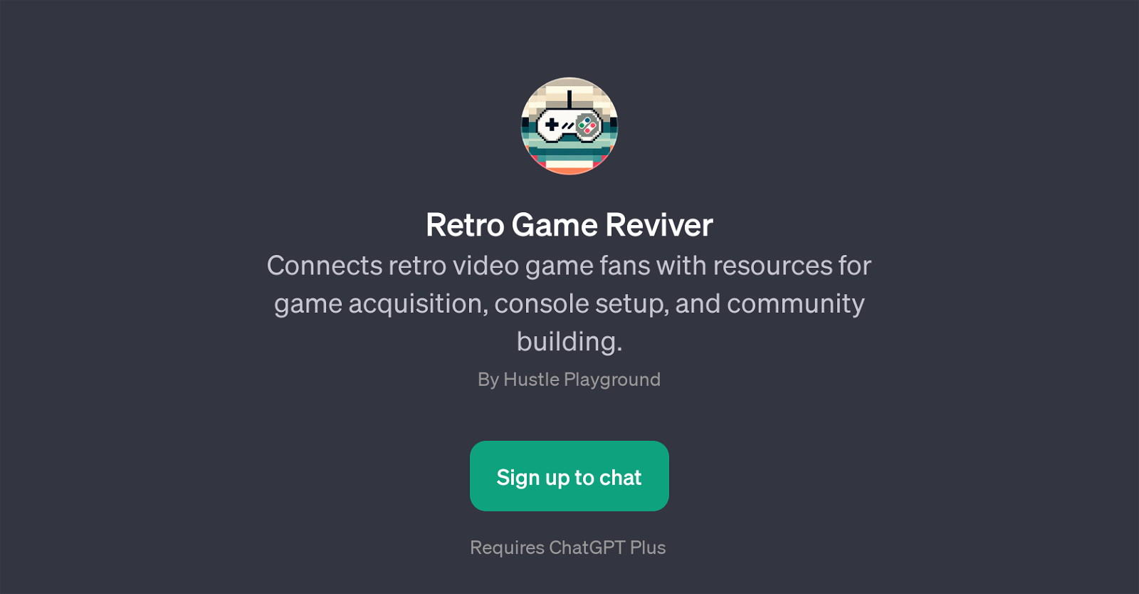 Retro Game Reviver website