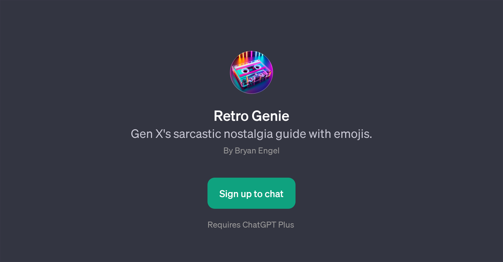 Retro Genie website